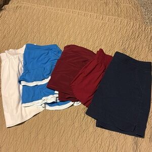 Lilly/lululemon skorts